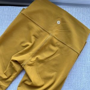 Lululemon Gold Spice Align Leggings 21”